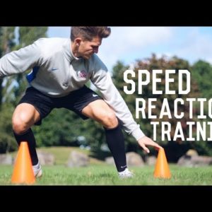 Individual Speed Reaction Training Session | 3 Football Training Drills To Sharpen Reactions