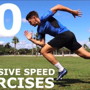 10 Explosive Speed Exercises | No Equipment/Bodyweight Training You Can Do Anywhere