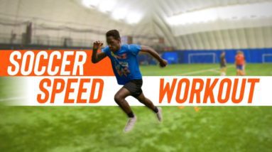 Speed Training Workout For Soccer | Improve Acceleration Speed for Soccer (WORKOUT)