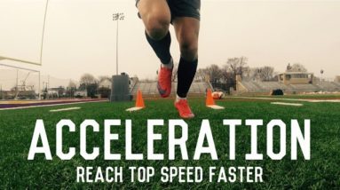 Acceleration Training For Footballers/Soccer Players | Reach Top Speed Faster | Individual Drills