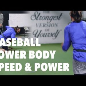 Baseball Lower Body Speed and Power
