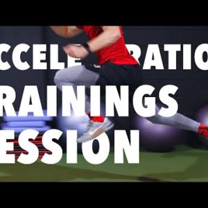 Developing Speed: Acceleration Training Session