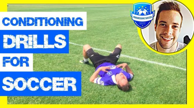 Soccer Conditioning Drills & Workouts (*Football Fitness Training without ball for kids & beginners)