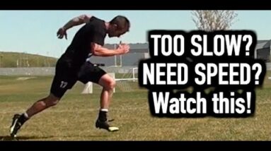 How to run faster | How to get faster at running | How to increase speed for soccer and football
